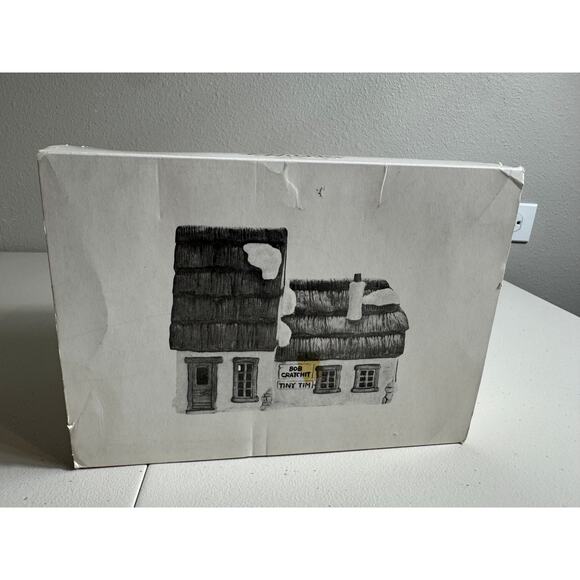 Department56 The Cottage of Bob Cratchit & Tiny Tim Heritage Village Collection - Picture 5 of 11